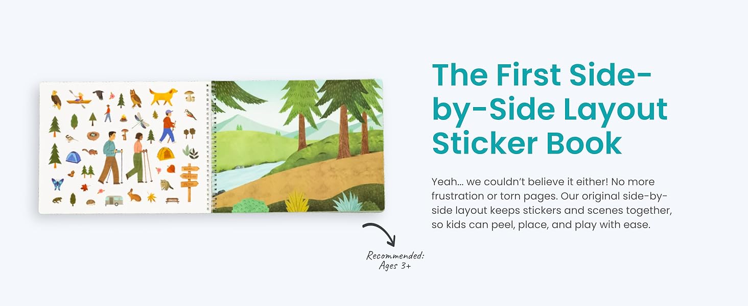 Camping Stickers Activity Sticker Book