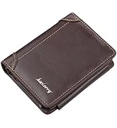 JEKAVA Trifold Leather Wallet for Men, Large Capacity Credit Card Wallet RFID Blocking Credit Car...