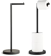 Marmolux Acc - Free Standing Toilet Paper Holder Stand | Bathroom Storage for 4 Rolls of Toilet T...