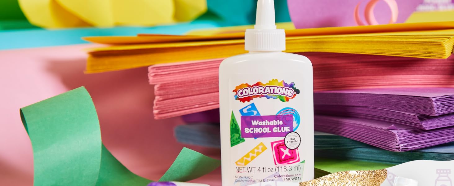 Colorations Washable Liquid Glue
