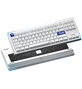 BOYI Starts80 Quick Release Aluminum Mechanical Keyboard,QMK/VIA Programmable Hot Swap Gasket Mou...