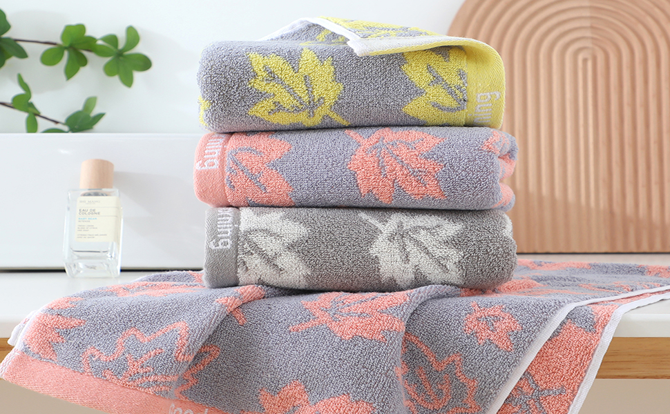 3 Pack Hand Towels for Bathroom