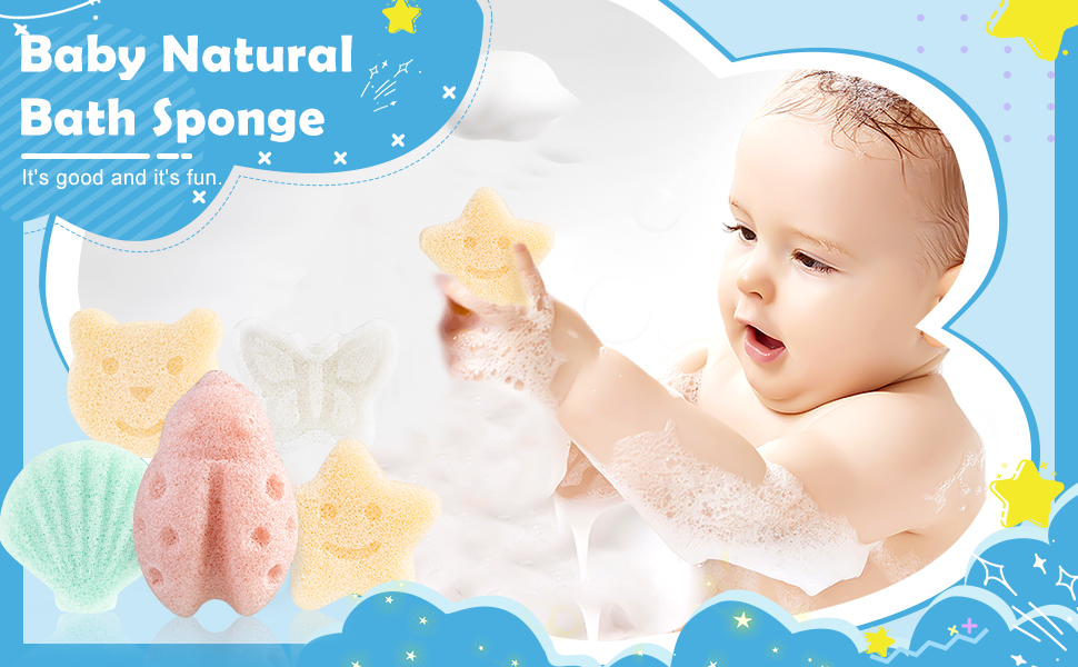 Baby Bath Sponges