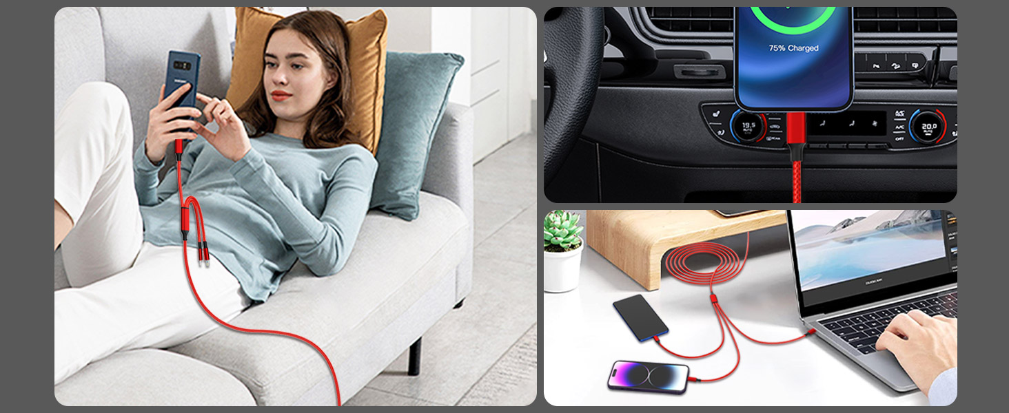 Travel Charger for Multiple Devices
