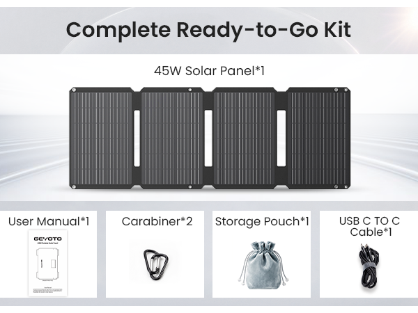 Ready-to-go kit