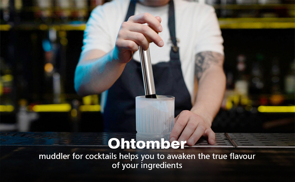 fruit muddler for cocktails