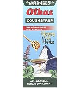 Olbas Syrup Cough Pack of 5 (4 FL. OZ.), Soothing Cough suppressant Herbal Honey Formula, Support...