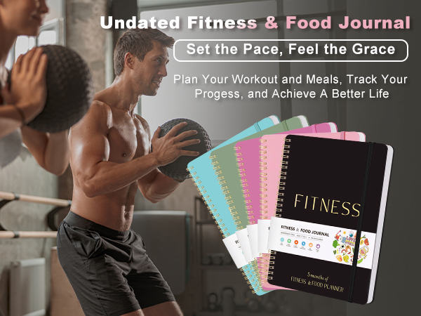 Fitness Journal Workout Planner for Women & Men