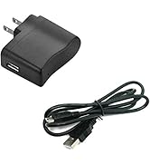 Graphing Calculator Charger: USB Power/Data Cable & Wall AC Adapter for Texas Instruments Calcula...