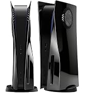 Joso Faceplate for PS5 Disc Edition, Anti-Scratch Dustproof Case Replacement, Cover Skin Fit for ...