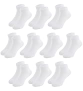 hoomore Unisex Kids Ankle Socks,Seamless Low Cut Sport & Everyday Socks for Boys Girls,Soft Breat...