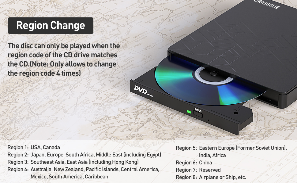 region free cd dvd reader