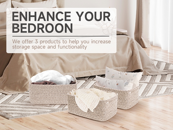 3Pack Storage Baskets