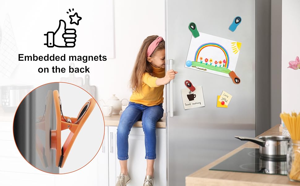 Chip bag clips food clips chip bag sealer bag clips for food storage kitchen clips