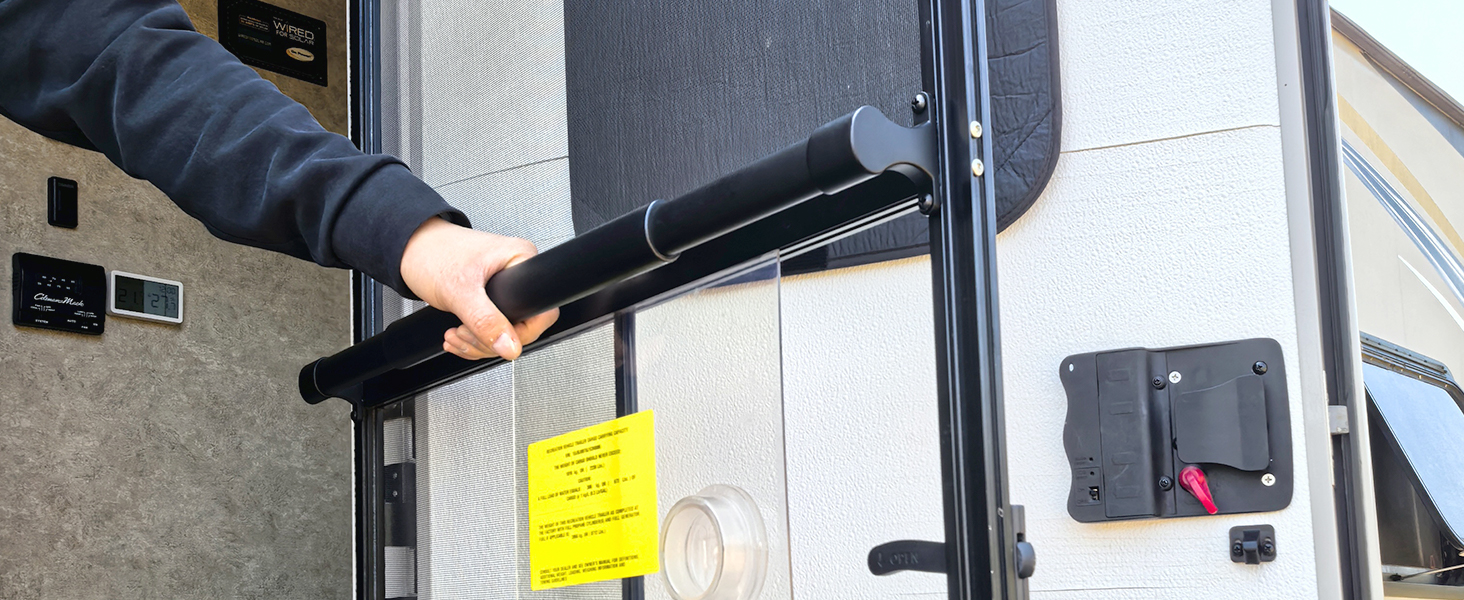 rv screen door handle