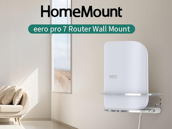 eero pro 7 router wall mount