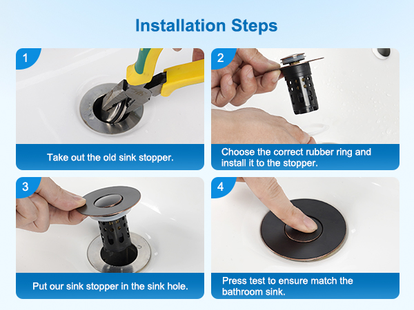 bathroom sink drain