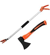 KSEIBI 143020 Long Reach Cut and Hold Bypass Pruner Max Cutting 1/2 inch Small Camping Splitting ...