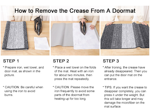 how to remove the crease