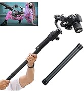 HAFOKO Professional Carbon Fiber Extension Monopod Pole Stick Rod 1/4'' Compatible for DJI RS4/RS...