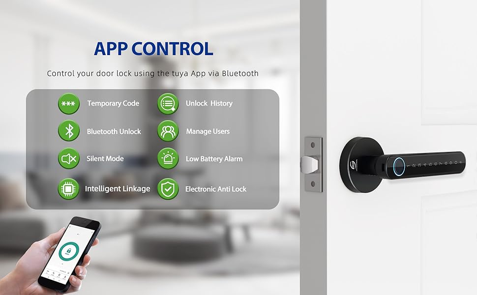 smart lock for bedroom door