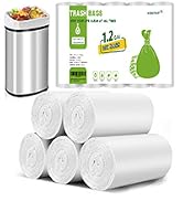 1.2 gallon trash bags