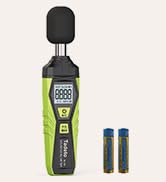 Decibel Meter, Tadeto Digital Sound Level Meter Portable SPL Meter 30dB to 130dB MAX Data Hold wi...