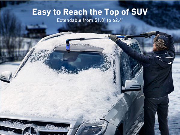 extendable snow brush