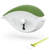 KITCHENDAO 3-in-1 Herb Chopper Mincer Roller Cutter Slicer, Leaf Stripper, Scraper- Retractable f...