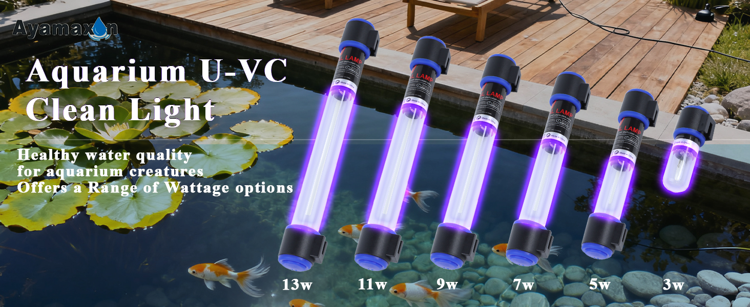 Aquarium U-vc Clean light