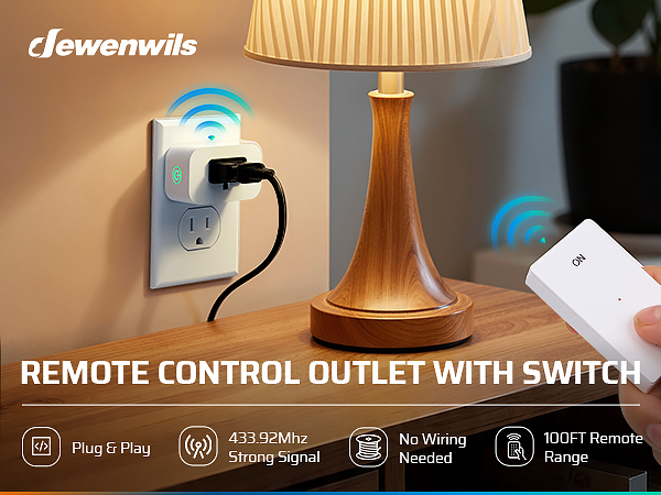 outlet remote control wireless