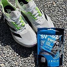 swipz, sneaker cleaner, running