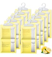 CLEVAST Moisture Absorbers Packets 10 Pack, Dehumidifier Bags for Closet, Scented Hanging Humidit...