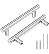 Probrico 30 Pack|Satin Nickel Cabinet Handles 3-1/2 Inch Stainless Steel Drawer Dresser Pulls,Cab...