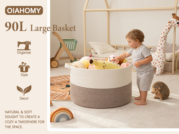 OIAHOMY Large Basket