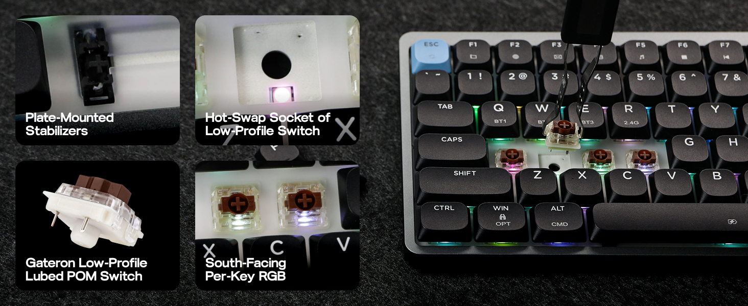 Luma84 Wireless Gaming Mechanical Keyboard