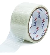 9KM DWLIFE Kite Ripstop Repair Tape 5cm-10cm Bi-Directional Fiberglass Filament Tape Clear Waterp...