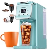 TWOMEOW K Cup Coffee Maker With Bold Setting, Single Serve Hot & Iced Coffee Maker for K-Cup and ...