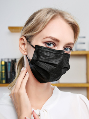 women black face mask