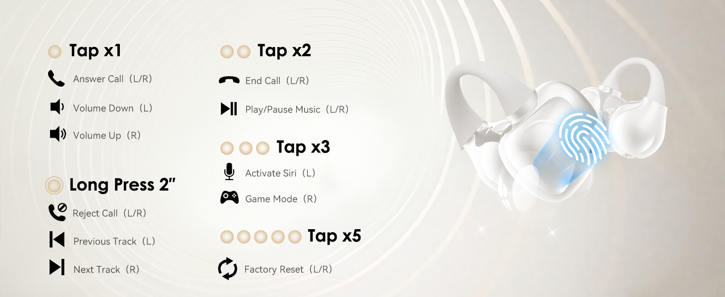 clip on earbuds