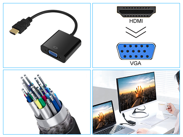 hdmi to vga adapter