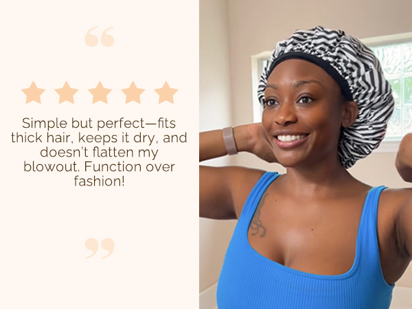 shower cap for women