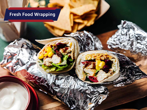 Heavy Duty Commercial Grade Food Safe Aluminum Foil Roll