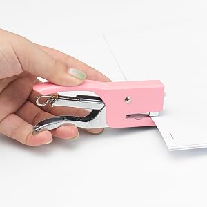 pink stapler
