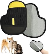 CONAMEI Pet Hair Removal Glove for Dogs and Cats,1 PCS Upgraded Double Sided Electrostatic Pet Ha...