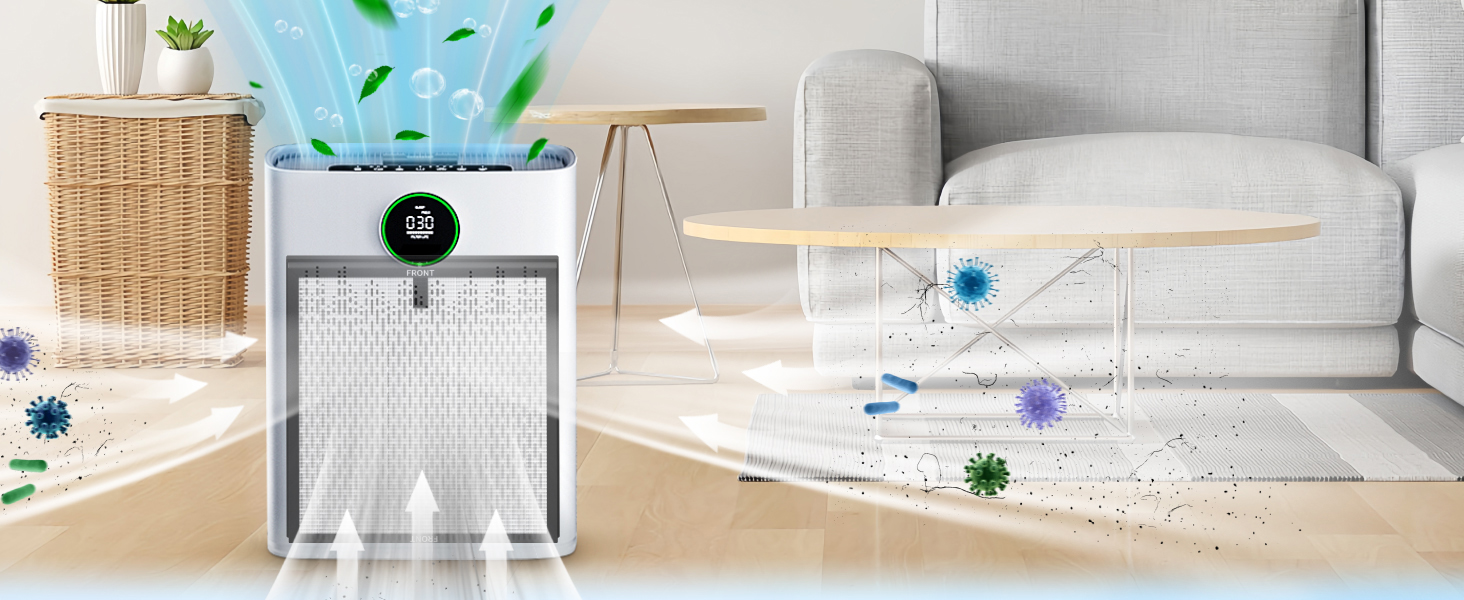 Air Purifier Replacement Filter for ECOSELF HAP603 Air Purifier