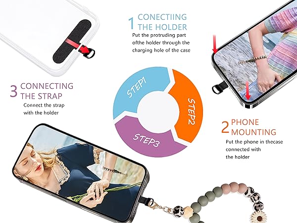 phone wristlet strap