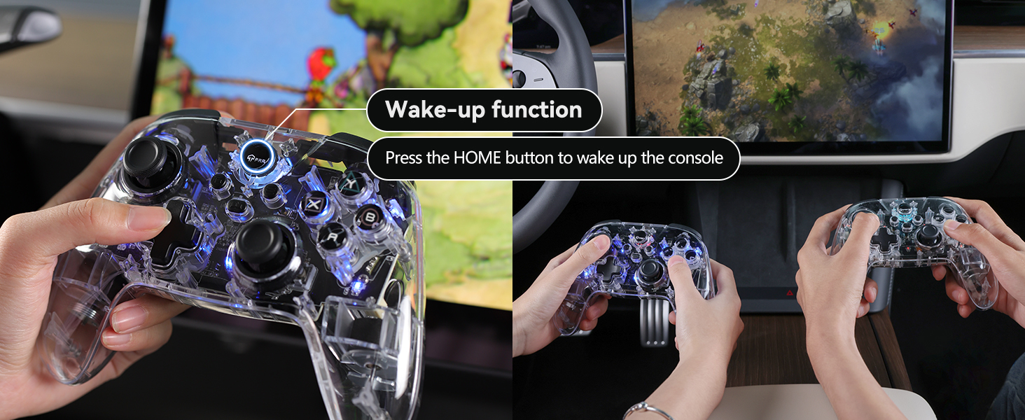 remote gamepad controller for tesla