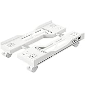 Hovadova Adjustable Computer Tower Stand, Mobile PC Stand for Floor with 4 Locking Caster Wheels ...