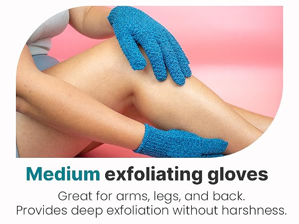 exfoliating glove exfoliate gloves shower bath for exfoliation women men exfoliant wash body